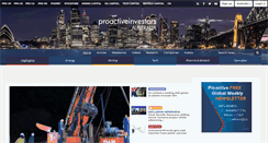 Desktop Screenshot of proactiveinvestors.com.au